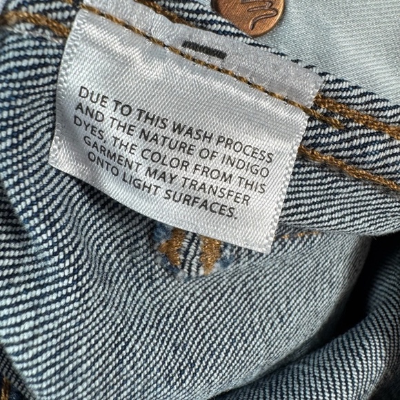 Madewell Jeans Womens 26 Blue Curvy Skinny High Rise Dark Wash Stretch - Picture 5 of 13